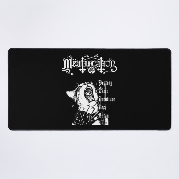 Item preview, Mëwtiilation - Black Metal Cat design like Mütiilation Destroy for Satan designed and sold by Dollycat Industries.