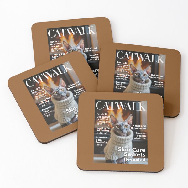 Item preview, CATWALK — Skin Care Secrets Revealed — Sphynx Edition designed and sold by FrancophileFun.
