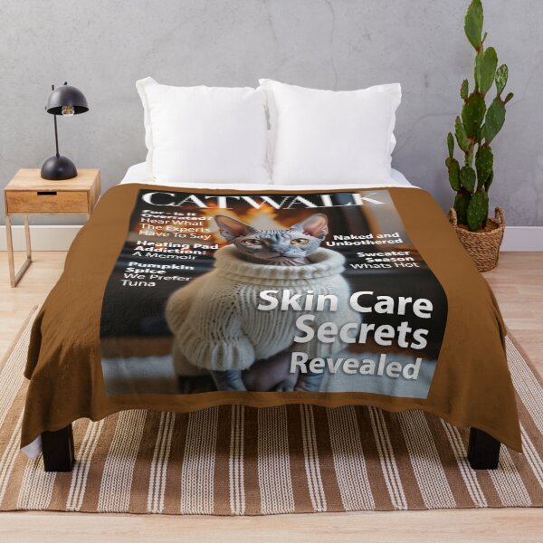 Item preview, CATWALK — Skin Care Secrets Revealed — Sphynx Edition designed and sold by FrancophileFun.