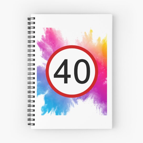 Item preview, 40, Road Sign, Age Sign, Birthday, Speed, Forty designed and sold by AASparksDesigns.