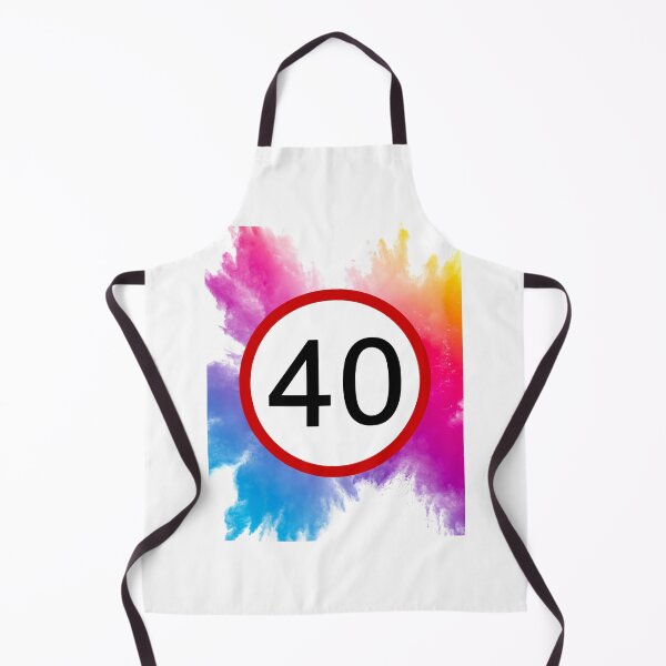 Item preview, 40, Road Sign, Age Sign, Birthday, Speed, Forty designed and sold by AASparksDesigns.