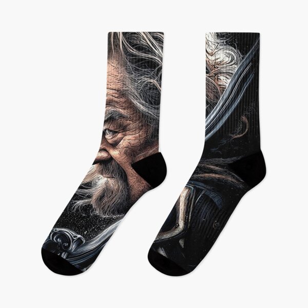 Item preview, Theoden King of Rohan Lord of the Rings LOTR Bernard Hill Horse Lord Helm's Deep Charge Pelennor Fields Epic Speech Fan Art Portrait Poster T-Shirt Sticker Gift designed and sold by Senpaiwaves.