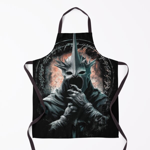 Item preview, Witch King of Angmar Lord of the Nazgul Ringwraith Black Captain Fell Beast Morgul Blade No Man Can Kill Him Fan Art Portrait Poster T-Shirt Sticker Print Gift designed and sold by Senpaiwaves.