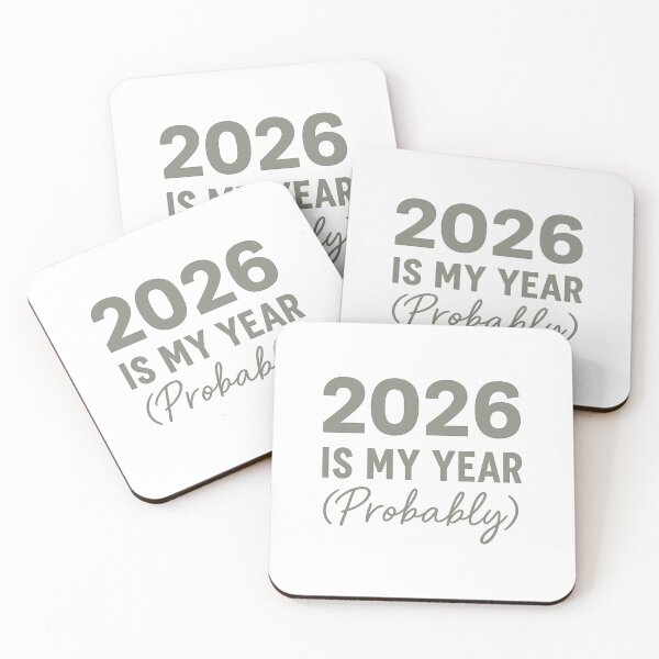 Item preview, 2026 Is My Year (Probably) Funny New Year Quote | Sarcastic Motivation Design “ T-shirt's , Sweatshirts and Gifts” designed and sold by Kaehaniz.
