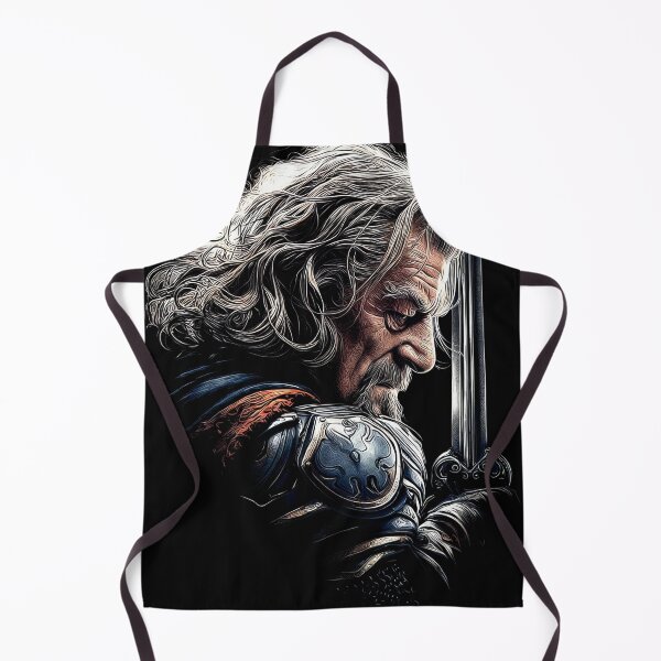 Item preview, Theoden King of Rohan Lord of the Rings LOTR Bernard Hill Horse Lord Helm's Deep Charge Pelennor Fields Epic Speech Fan Art Portrait Poster T-Shirt Sticker Gift designed and sold by Senpaiwaves.