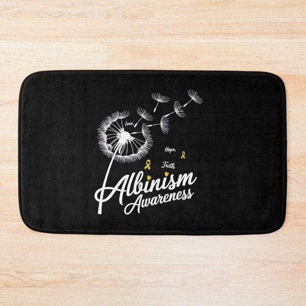 Item preview, Albinism Awareness Dandelion Support In June Yellow Ribbon designed and sold by SIGORDESIGN.