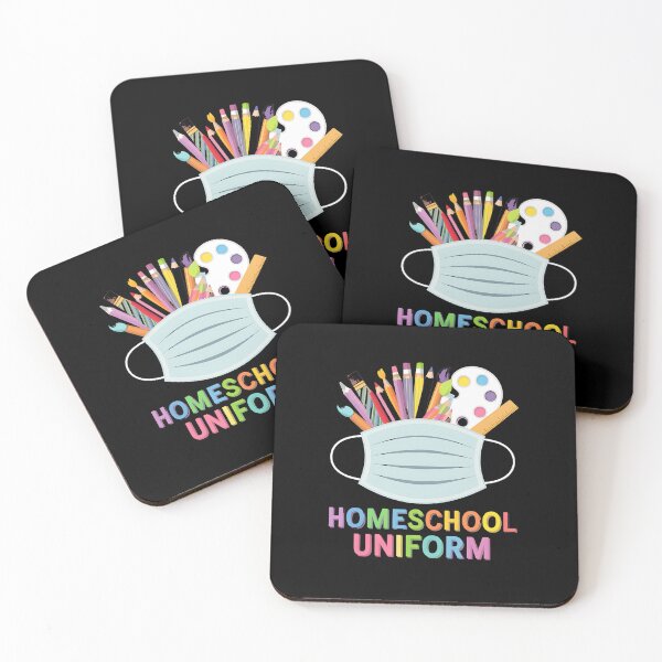 Item preview, Homeschool Mask Funny 100 Days of School designed and sold by TiredPack.