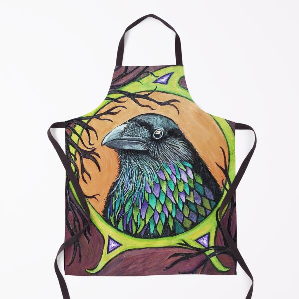 Item preview, Raven: “Nevermore” designed and sold by Meowerks! Animal Art By Lynn Landers-Dickinson.