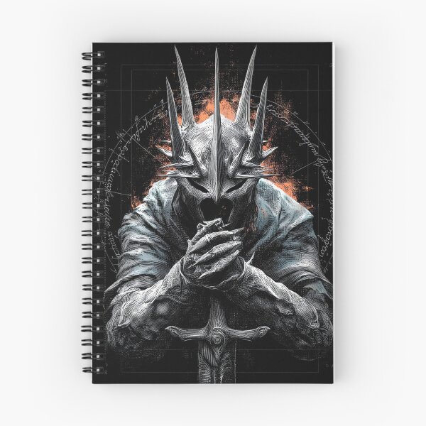Item preview, Witch King of Angmar Lord of the Nazgul Ringwraith Black Captain Fell Beast Morgul Blade No Man Can Kill Him Fan Art Portrait Poster T-Shirt Sticker Print Gift designed and sold by Senpaiwaves.