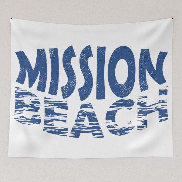 Item preview, Mission Beach California designed and sold by ArtNoveltee.