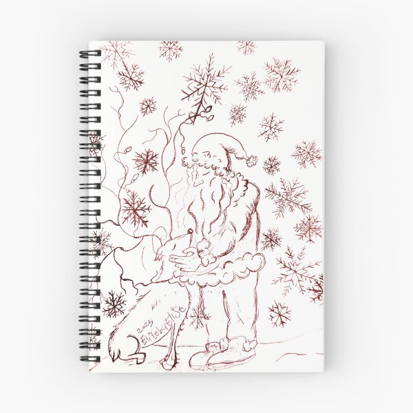 Item preview, Santa with a Reindeer by ElitebyElise designed and sold by ElitebyElise.