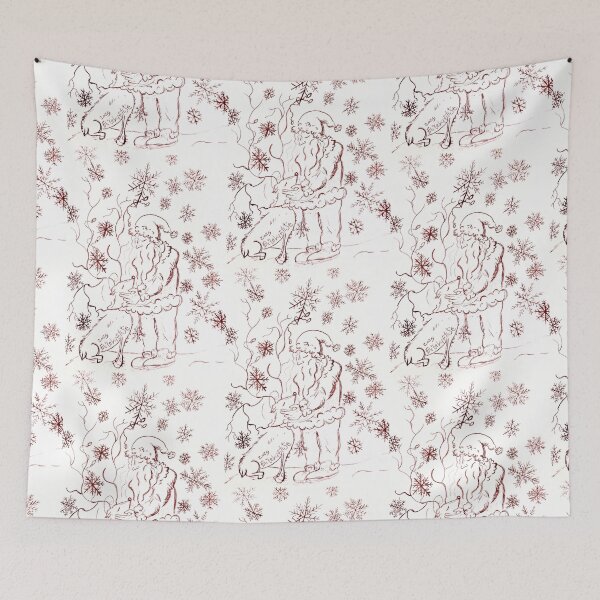Item preview, Santa with a Reindeer by ElitebyElise designed and sold by ElitebyElise.
