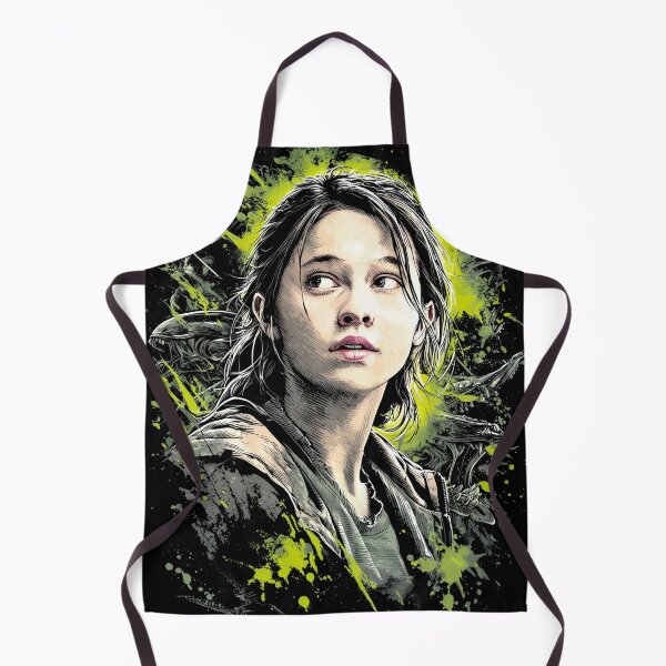 Item preview, Rain Carradine Alien Romulus Cailee Spaeny Sci-Fi Horror Survivor Weyland-Yutani Synthetic Andy Xenomorph Facehugger Fan Art Portrait Poster T-Shirt Sticker Print Gift designed and sold by Senpaiwaves.