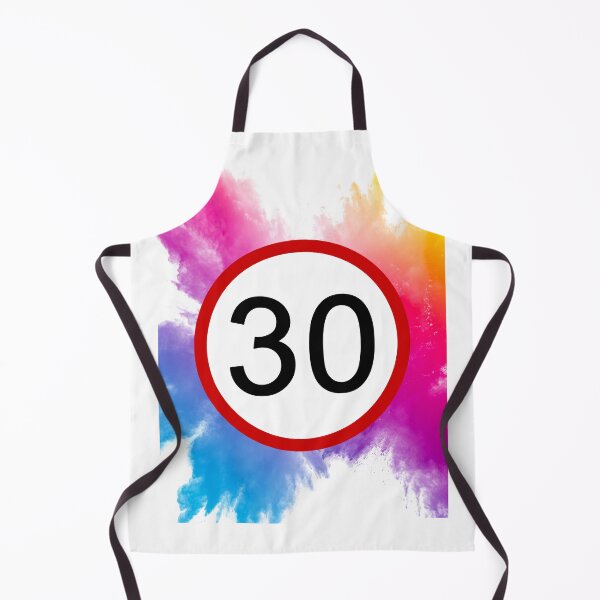 Item preview, 30, Road Sign, Age Sign, Birthday, Speed, Thirty designed and sold by AASparksDesigns.