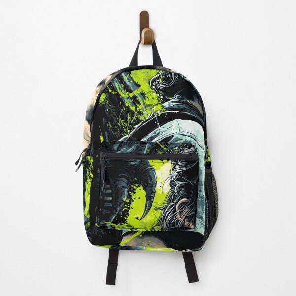 Item preview, Rain Carradine Alien Romulus Cailee Spaeny Sci-Fi Horror Survivor Weyland-Yutani Synthetic Andy Xenomorph Facehugger Fan Art Portrait Poster T-Shirt Sticker Print Gift designed and sold by Senpaiwaves.