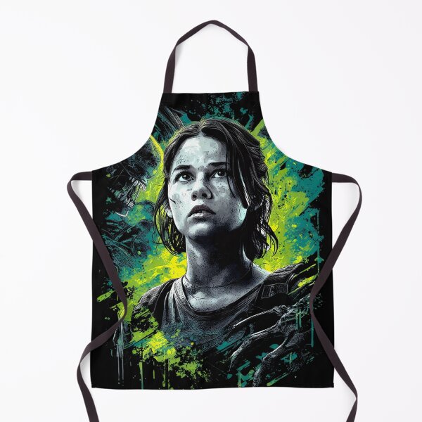 Item preview, Rain Carradine Alien Romulus Cailee Spaeny Sci-Fi Horror Survivor Weyland-Yutani Synthetic Andy Xenomorph Facehugger Fan Art Portrait Poster T-Shirt Sticker Print Gift designed and sold by Senpaiwaves.
