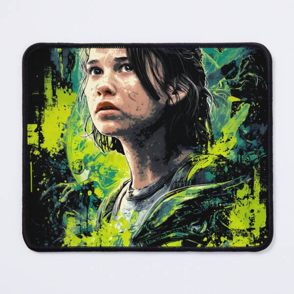 Item preview, Rain Carradine Alien Romulus Cailee Spaeny Sci-Fi Horror Survivor Weyland-Yutani Synthetic Andy Xenomorph Facehugger Fan Art Portrait Poster T-Shirt Sticker Print Gift designed and sold by Senpaiwaves.