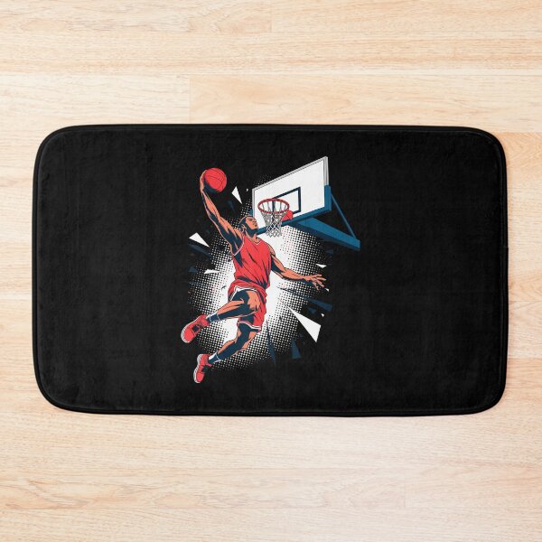 Item preview, Basketball Player Slam Dunk Fan Basketball Hoops designed and sold by pfanodlnazb.