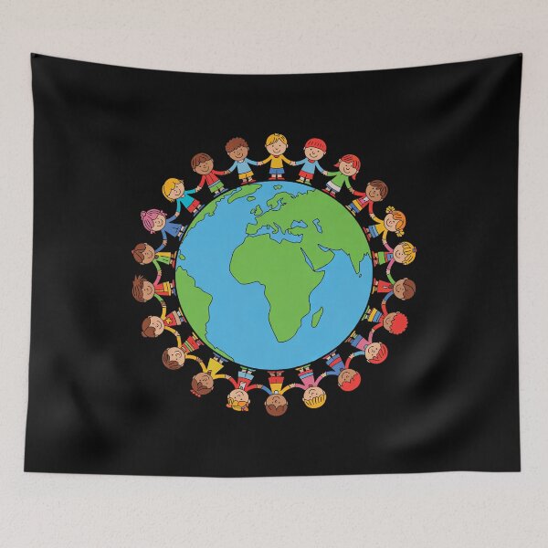 Item preview, Earth Day Children Around the World Environmentalist designed and sold by JonathalIngham.