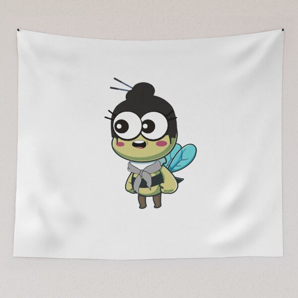 Item preview, Petunia Pollen: The Sweetheart Bee Digital Sticker Art  designed and sold by BuzzBrigade.