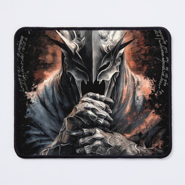Item preview, Witch King of Angmar Lord of the Nazgul Ringwraith Black Captain Fell Beast Morgul Blade No Man Can Kill Him Fan Art Portrait Poster T-Shirt Sticker Print Gift designed and sold by Senpaiwaves.