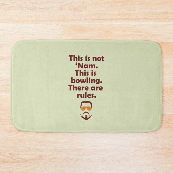 Item preview, This is not 'Nam. This is bowling. There are rules designed and sold by Bobby Shaftoe.