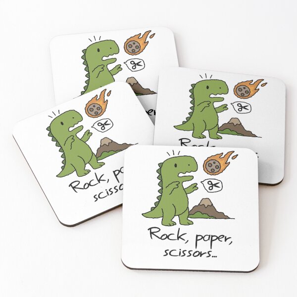 Item preview, Rock Paper Scissors T-rex Funny designed and sold by NQArtist.