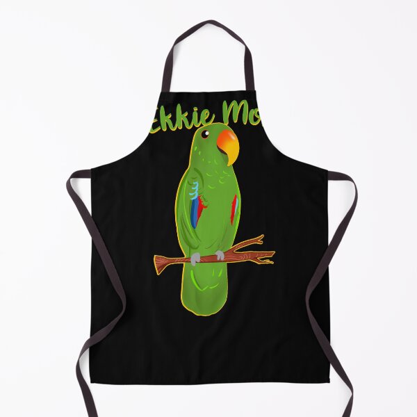 Item preview, Ekkie Mom Cute Green Eclectus Parrot for parrot lovers designed and sold by SusanaDesigns.