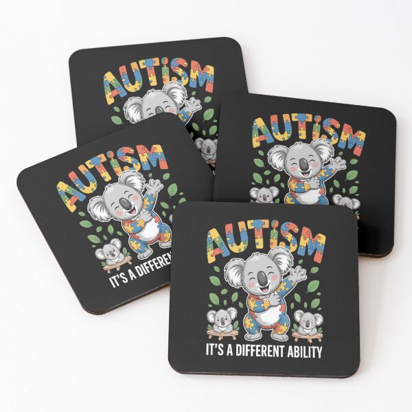 Item preview, Autism Is Not A Disability Its Different Ability Koala designed and sold by SIGORDESIGN.