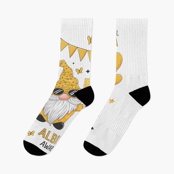 Item preview, Albinism Awareness Month Gnome June Yellow Ribbon Support designed and sold by SIGORDESIGN.