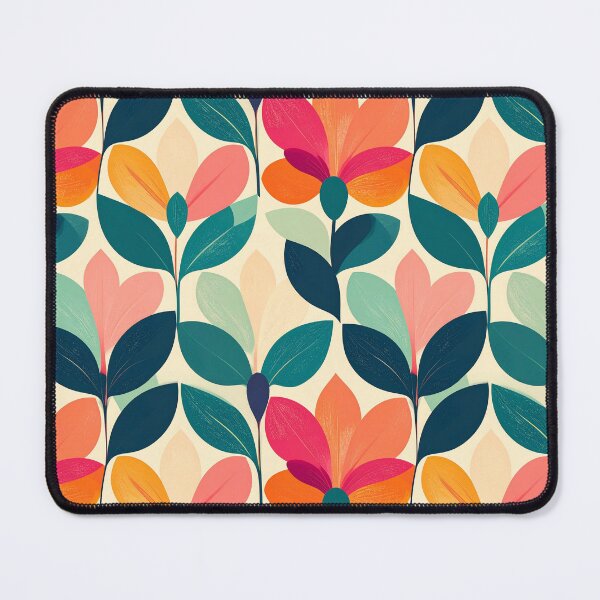 Item preview, Bold Modern Graphic Floral Pattern • Retro Maximalist Flowers designed and sold by baheeya.