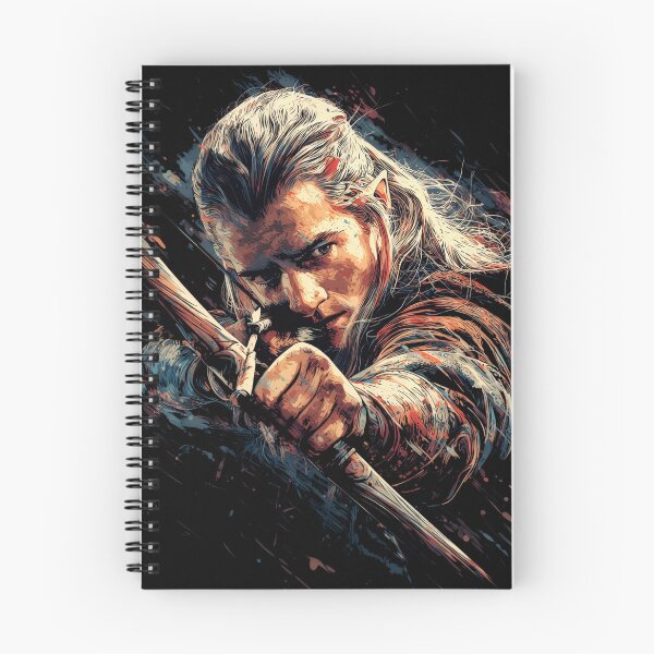 Artikelvorschau, Legolas, Herr der Ringe, LOTR, Elfenbogenschütze, Orlando Bloom, Prinz des Düsterwaldes, Grünblatt, Pfeil und Bogen, Gefährten, Hobbit, Fan-Art, Porträt, Poster, T-Shirt, Aufkleber, Geschenk entworfen und verkauft von Senpaiwaves.