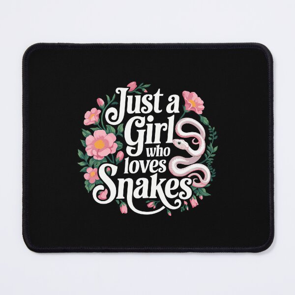 Item preview, Just A Girl Who Loves Snakes designed and sold by DanielleTonia.