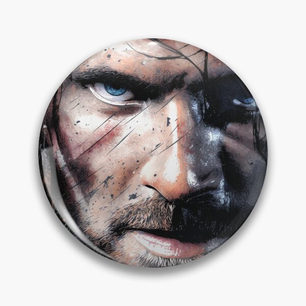 Item preview, Aragorn Lord of the Rings LOTR Viggo Mortensen Strider King Elessar Anduril Ranger of the North Gondor Arwen Fellowship Fan Art Portrait Poster T-Shirt Sticker Gift designed and sold by Senpaiwaves.