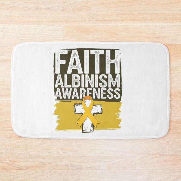Item preview, Albinism Awareness Support In June Faith Christian Cross  designed and sold by SIGORDESIGN.