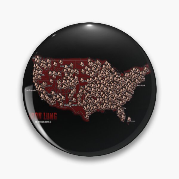 Item preview, Markiplier Iron Lung Movie Theater Map: Thousands of Theaters and Counting! designed and sold by Nerdherfer.