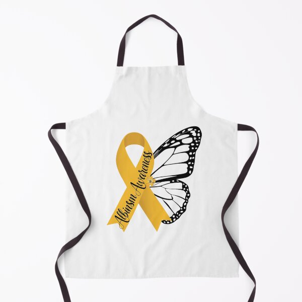 Item preview, Albinism Awareness Support In June Yellow Ribbon Butterfly designed and sold by SIGORDESIGN.