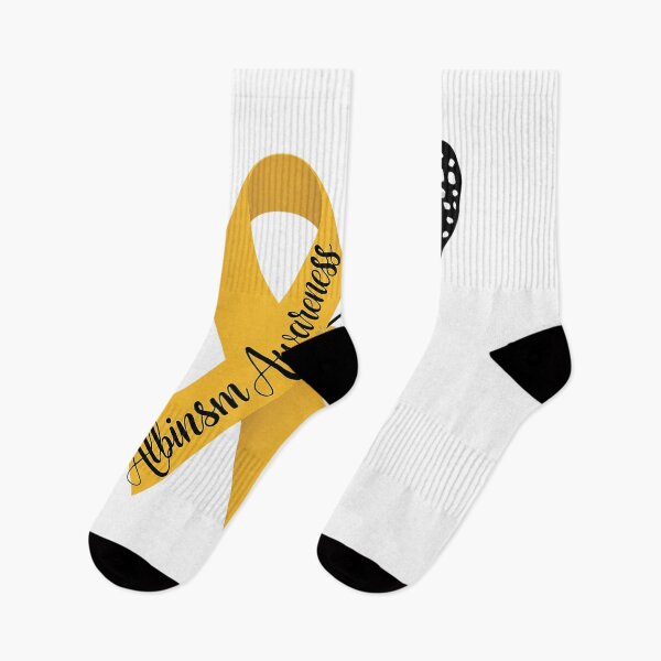 Item preview, Albinism Awareness Support In June Yellow Ribbon Butterfly designed and sold by SIGORDESIGN.