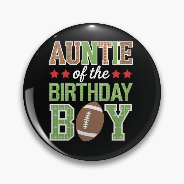 Item preview, Auntie Of The Birthday Boy Family Party Football Decorations designed and sold by SIGORDESIGN.
