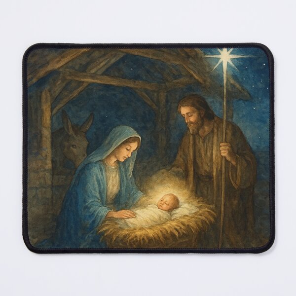 Item preview, Watercolor Nativity Scene - Holy Night designed and sold by Vicky021.