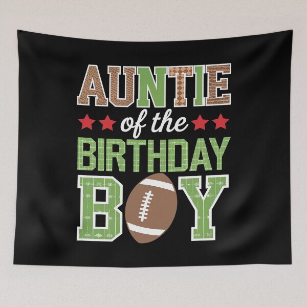 Item preview, Auntie Of The Birthday Boy Family Party Football Decorations designed and sold by SIGORDESIGN.