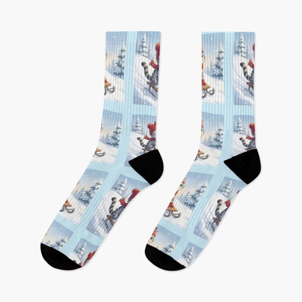 Item preview, Winter Wonderland – Kitten and Mouse designed and sold by HumTumMe.