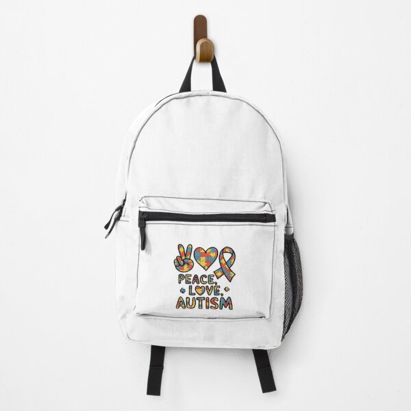 Item preview, Autism Awareness Peace Love Autism In April We Wear Blue designed and sold by SIGORDESIGN.