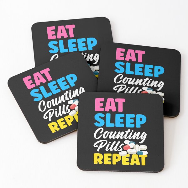 Item preview, Eat Sleep Counting Pills Repeat Pharm Tech Pharmacist designed and sold by caiknelinex.