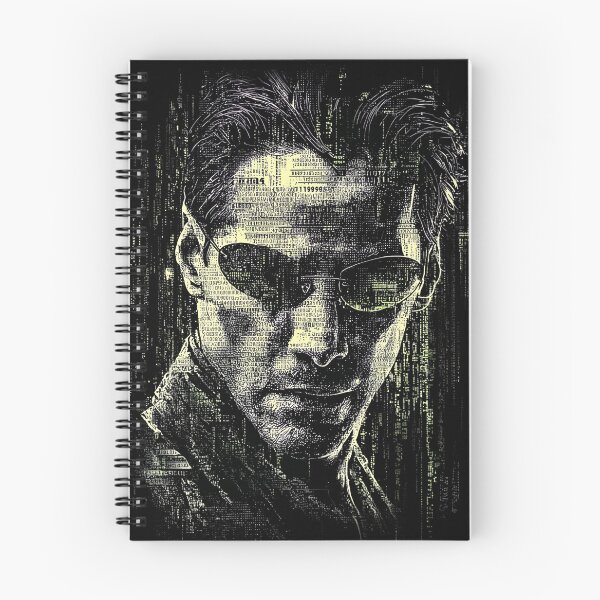 Item preview, Neo The Matrix Keanu Reeves The One Thomas Anderson Trench Coat Sunglasses Bullet Time Red Pill Blue Pill Agent Smith Fan Art Portrait Poster T-Shirt Sticker Gift designed and sold by Senpaiwaves.