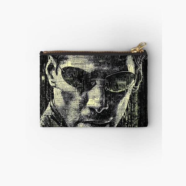 Item preview, Neo The Matrix Keanu Reeves The One Thomas Anderson Trench Coat Sunglasses Bullet Time Red Pill Blue Pill Agent Smith Fan Art Portrait Poster T-Shirt Sticker Gift designed and sold by Senpaiwaves.