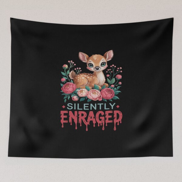 Item preview, Silently Enraged designed and sold by milanforbes.