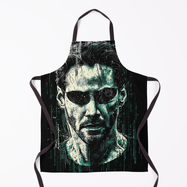 Item preview, Neo The Matrix Keanu Reeves The One Thomas Anderson Trench Coat Sunglasses Bullet Time Red Pill Blue Pill Agent Smith Fan Art Portrait Poster T-Shirt Sticker Gift designed and sold by Senpaiwaves.