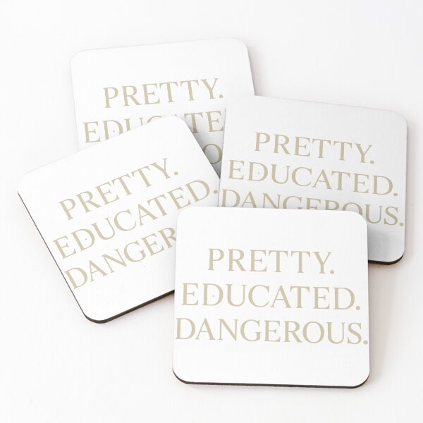 Item preview, Pretty Educated Dangerous Shirt | Feminine Power Quote for Smart Confident Women “ T-shirts, sweatshirts gifts” designed and sold by Kaehaniz.