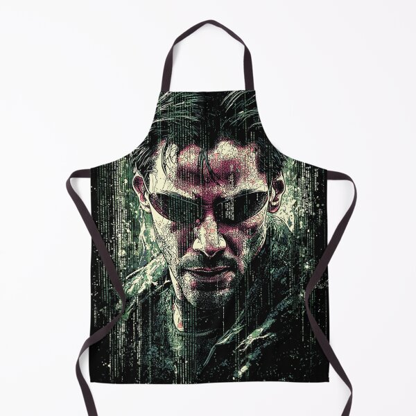 Item preview, Neo The Matrix Keanu Reeves The One Thomas Anderson Trench Coat Sunglasses Bullet Time Red Pill Blue Pill Agent Smith Fan Art Portrait Poster T-Shirt Sticker Gift designed and sold by Senpaiwaves.